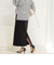 【WEB限定】ウォッシャブルダンボールタイトスカート