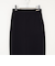ウォッシャブルニットジョーゼットタイトスカート
