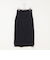ウォッシャブルニットジョーゼットタイトスカート