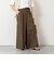 【新色追加/一部WEB限定サイズあり】ウォッシャブルエクセルテックタンブラー2タックワイドパンツ