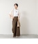 【新色追加/一部WEB限定サイズあり】ウォッシャブルエクセルテックタンブラー2タックワイドパンツ