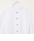 【MAQWEL/マクウェル】ウォッシャブルバンドカラーラグランシャツ