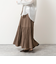 ウォッシャブルカッセンギャザーマキシスカート