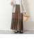 ウォッシャブルカッセンギャザーマキシスカート