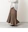 ウォッシャブルカッセンギャザーマキシスカート