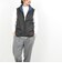 【TAION/タイオン】NON DOWN MILITARY R/S HI NECK VEST 26SS