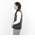 【TAION/タイオン】NON DOWN MILITARY R/S HI NECK VEST 26SS