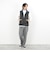 【TAION/タイオン】NON DOWN MILITARY R/S HI NECK VEST 26SS