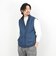 【TAION/タイオン】NON DOWN MILITARY R/S HI NECK VEST 26SS