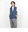 【TAION/タイオン】NON DOWN MILITARY R/S HI NECK VEST 26SS