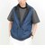 【TAION/タイオン】NON DOWN MILITARY R/S HI NECK VEST 26SS