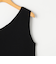 《手洗い可能》アシメントリーカップ付きタンクトップ