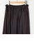 ウォッシャブル割織サテンギャザースカート