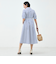 ウォッシャブルAラインタックワンピース