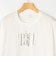 ウォッシャブルオーバーサイズロゴTシャツ