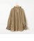 ウォッシャブルシアーオーガンジーフリルネックブラウス