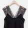 ウォッシャブルVIN-SATIN WITH LACE CAMI