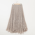 【WEB限定】ウォッシャブルシアーチェックプリーツスカート