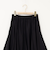 ウォッシャブルシアーボリュームフレアロングスカート