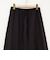 ウォッシャブルシアーボリュームフレアロングスカート