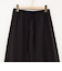 ウォッシャブルシアーボリュームフレアロングスカート