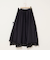 《セットアップ対応》ラメカットジャガードフレアスカート