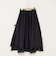《セットアップ対応》ラメカットジャガードフレアスカート