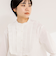 【MARILYN MOON/マリリーンムーン】tuck pleats jabot blouse