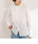 【MARILYN MOON/マリリーンムーン】tuck pleats jabot blouse
