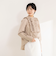 【MARILYN MOON/マリリーンムーン】tuck pleats jabot blouse