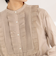 【MARILYN MOON/マリリーンムーン】tuck pleats jabot blouse