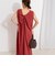 【WEB限定】ウォッシャブルバックツイストドレス