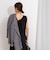 【WEB限定】ウォッシャブルバックツイストドレス