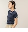 【MAQWEL/マクウェル】ウォッシャブルCOTTON RIB 半袖Tシャツ