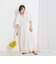 【一部WEB限定カラーアイテム】ウォッシャブルハンドスモックバルーン袖ワンピース