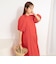 【一部WEB限定カラーアイテム】ウォッシャブルハンドスモックバルーン袖ワンピース