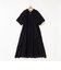 【一部WEB限定カラーアイテム】ウォッシャブルハンドスモックバルーン袖ワンピース