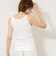 ウォッシャブルカップ付きリブタンクトップ