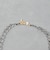 【grace grace/グラスグラス】カラーヤーンノット天然石ネックレス