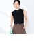 《手洗い可能》マルチファンクションハイネックノースリーブプルオーバー