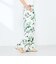 ウォッシャブルフラワープリントイージーパンツ