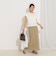 【WEB限定】《セットアップ対応》ウォッシャブルサンドウォッシュナロスカート