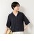 《セットアップ対応》ウォッシャブルエアリージョーゼットショートシャツ