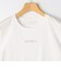 《手洗い可能》W&Wベイシック丈ロゴTシャツ