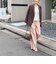 ウォッシャブル強撚ツイルワイドパンツ