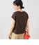ウォッシャブルワイドノースリーブTシャツ