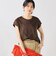 ウォッシャブルワイドノースリーブTシャツ