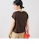 ウォッシャブルワイドノースリーブTシャツ