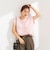 ウォッシャブルワイドノースリーブTシャツ