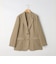 《セットアップ対応》ウォッシャブルリネンライクシアーボイルジャケット